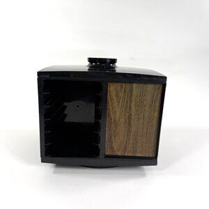 Stowaway 8 Track Carousel Revolving Storage Case Holds 24 Tapes Pre-owned